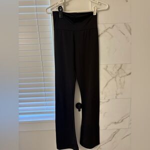 Women’s High-Waist Black Stretch Jumpsuit Pants